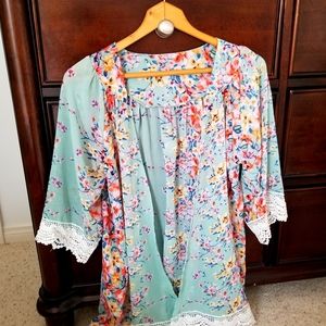 Floral Kimono